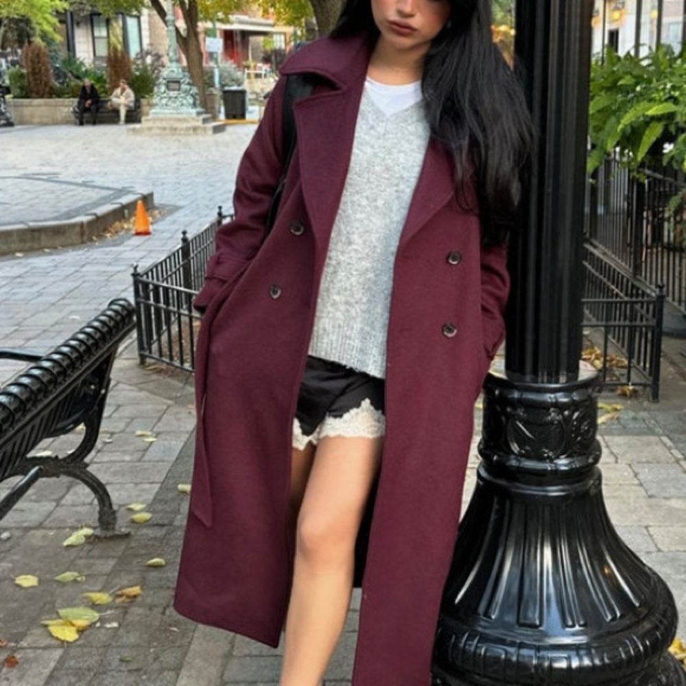 🆕 2025 ZARA WOOL MANTECO COAT - Picture 3 of 11